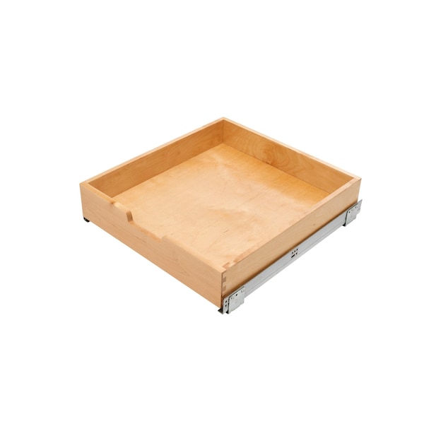 Rev-A-Shelf Maple Veneer, Light Brown, 20.06 in W, 4.85 in H, 21.65 in D, 21.65 in L, Light Brown 4WDB4-24SC-1 - main